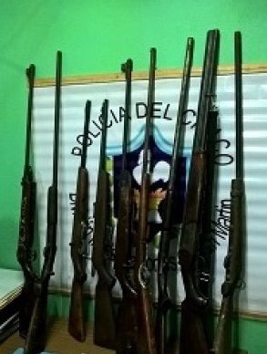 San Martín: secuestran varias armas y cartuchos tras dos allanamientos 1