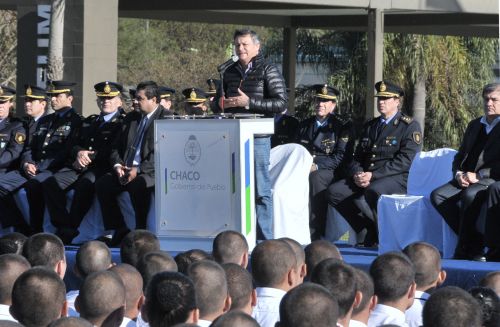 Policía: Peppo dio la bienvenida a 650 aspirantes 1