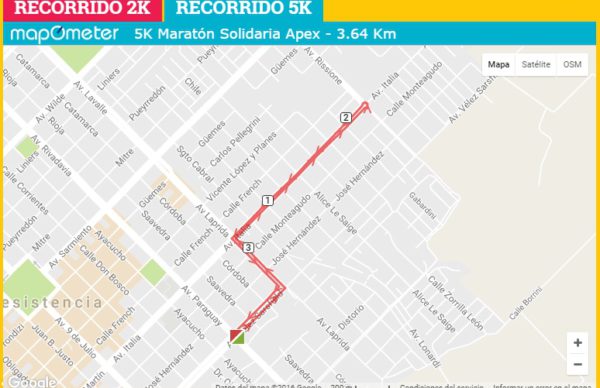 El domingo, transito restringido sobre las avenidas Vélez Sarsfield, Paraguay, Laprida, Italia y Rissione por la maratón solidaria 1