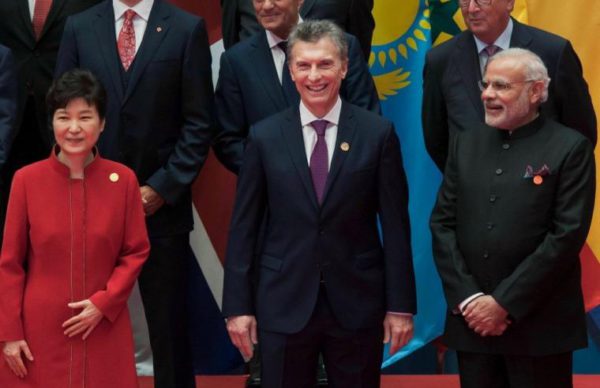 Macri participó de la apertura de la cumbre del G-20 1