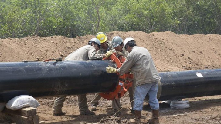 Cristina y De Vido dejaron inaugurada la obra del gasoducto troncal del noroeste