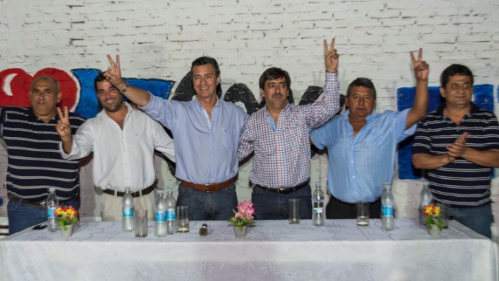 Gustavo y Aguilar encabezaron reunión con la “17 de Octubre”