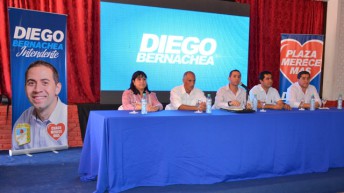 Diego Bernachea va por la intendencia de Presidencia de la Plaza