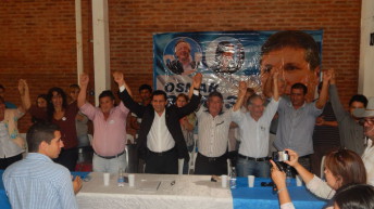 Mongeló presentó precandidatos a diputados y ediles en Sáenz Peña