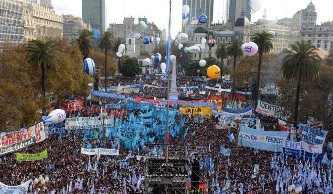 800 mil personas celebraron la Patria