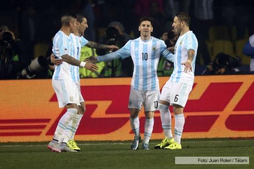 Argentina goleó a Paraguay y es finalista de la Copa América