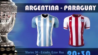 Argentina se enfrenta con Paraguay en busca de la final de la Copa América
