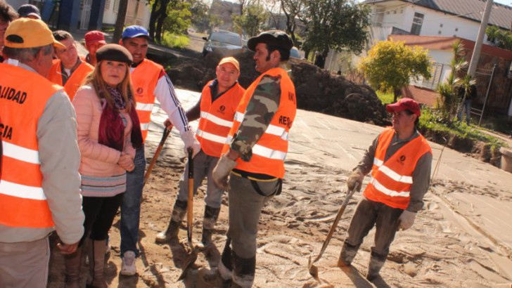Aída Ayala: “la obra de calle Jujuy aportará progreso a la ciudad”