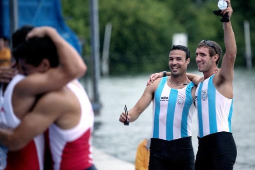 En canotaje, Rézola Voisard y Di Giácomo ganaron la cuarta medalla de oro argentina