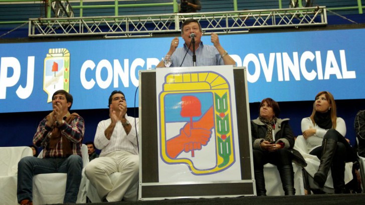 Peppo en el Congreso del PJ convocó para la “gran victoria” del proyecto