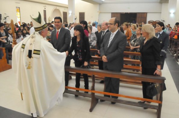 Capitanich participó de la Santa Misa en honor a San Fernando Rey