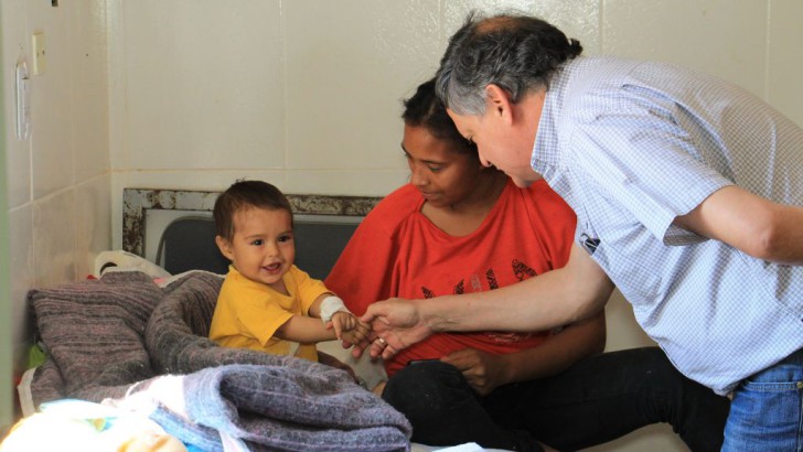 En El Sauzalito, Peppo apuntó a un sistema sanitario que trabaje desde la prevención en territorio