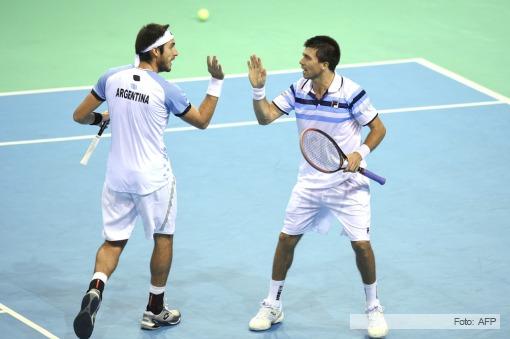 Argentina ganó el dobles y quedó a un punto de la final de la Copa Davis