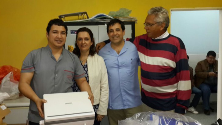 El hospital de Las Palmas recibió un nuevo ecógrafo  portátil