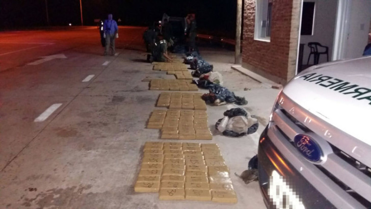 Lapachito: Gendarmería decomisó más de 510 kilos de marihuana y detuvo a una persona