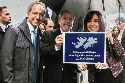Lula se sumó a la campaña para reclamar el diálogo entre la Argentina y el Reino Unido por Malvinas