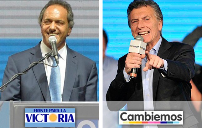 A 26 días del balotaje, Scioli y Macri seducen a los que votaron a Massa