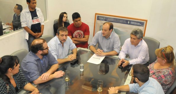 Boleto: Bolatti analizó junto estudiantes y trabajadores la implementación de la SUBE
