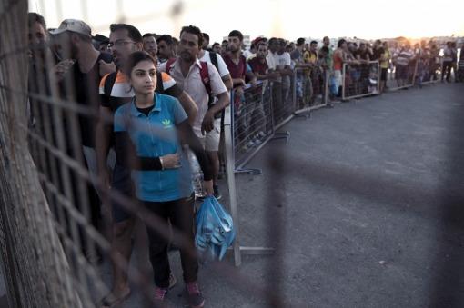 Con más de medio millón, ya es récord la cifra de refugiados en Grecia