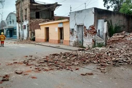 Un muerto y cinco heridos por un sismo de 5.9 grados con epicentro en Salta