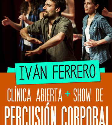 Clínica de percusión + show a cargo de Iván Ferrero en el complejo cultural Guido Miranda