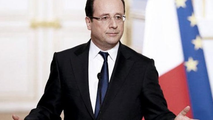 Escándalo en Francia: un disparo durante un discurso de Hollande dejó dos heridos