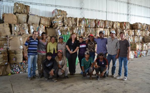 La planta de tratamiento de Corzuela realizó la primera venta de residuos recuperados