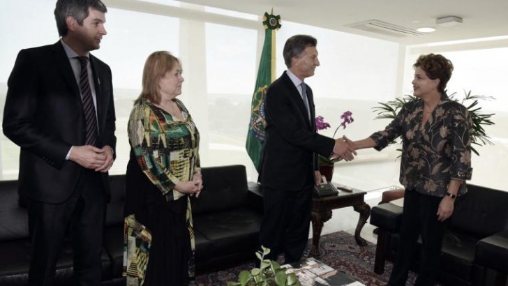 Macri se reunió con Dilma y ratificó el “respeto y compromiso con Brasil”