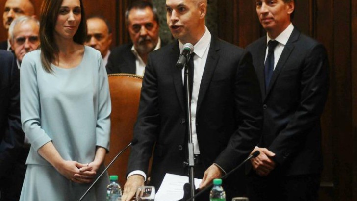 Rodríguez Larreta y Santilli juraron como jefe de gobierno y vice porteños
