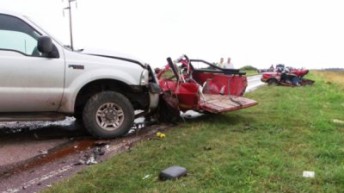 Accidente fatal en Ruta 95 cerca de La Tigra