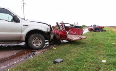 Accidente fatal en Ruta 95 cerca de La Tigra