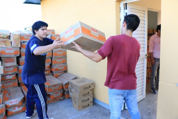 Articulación entre la UNNE y Defensa Civil: Peppo continúa impulsando asistencia a los afectados