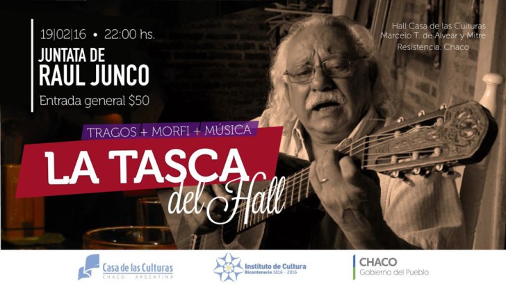Concierto de Raúl Junco en la Casa de las Culturas