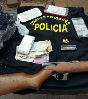 Barranqueras: desbarataron un presunto centro de narcomenudeo