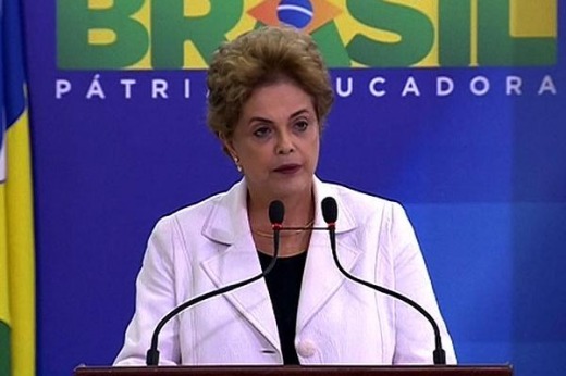 Brasil: Dilma quedó a un paso del juicio político y denunció un "golpe" 1