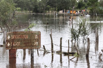 El sur de Corrientes, afectado por las inundaciones