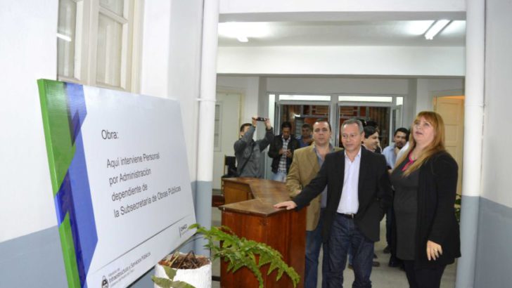 Gobierno inauguró refacciones del registro de Sáenz Peña