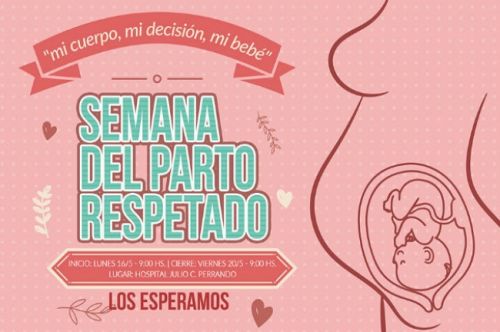 Semana del parto respetado 2016: Salud realizará actividades de sensibilización en el Perrando