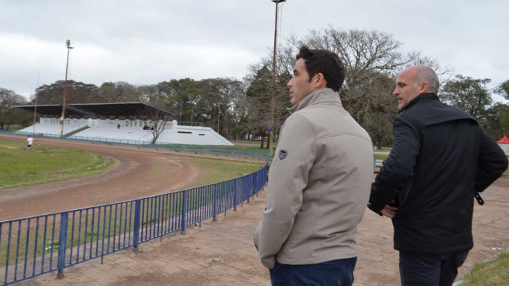 El municipio avanza con obras de infraestructura deportiva en el Parque 2 de Febrero