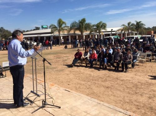 Peppo marcó el objetivo de llegar al 2019 con una provincia libre de Chagas
