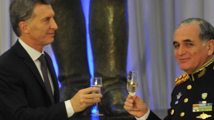 Macri le adjudicó a las Fuerzas Armadas “un rol preponderante”
