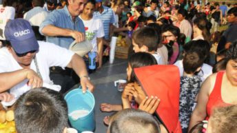 Mincho Martínez celebró e Día del Niño con sorteos y torneos deportivos