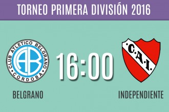 Primera división: Belgrano recibe a Independiente