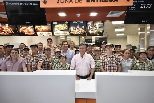 Peppo destacó la inauguración de McDonalds “como fomento a la economía local”