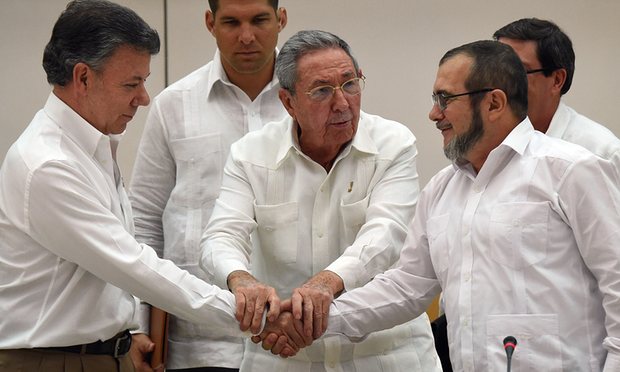 Se firmó el acuerdo de paz en Colombia