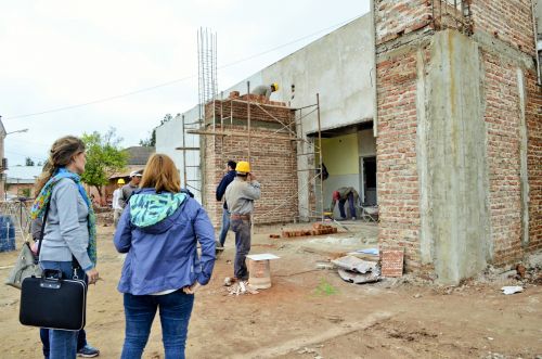 Avanzan las obras de ampliación y refuncionalización del hospital de Villa Ángela