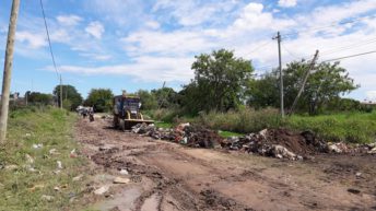 Ambiente trabaja en la recuperación definitiva de espacios verdes en la zona de Perón y Fray Bertaca