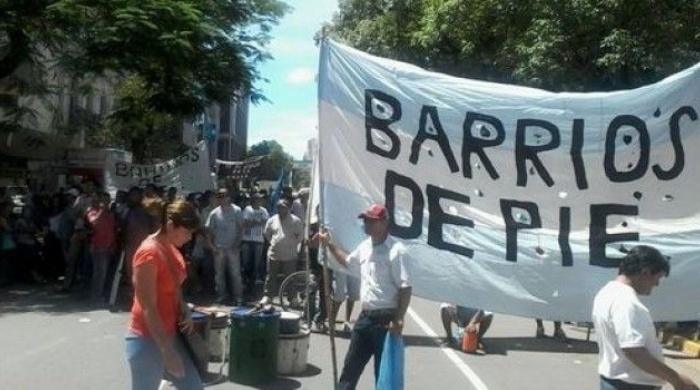Barrios de Pie se moviliza este viernes junto a otras organizaciones y gremios