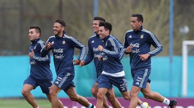 La Selección comenzará a entrenarse este lunes de cara al cotejo frente a Brasil