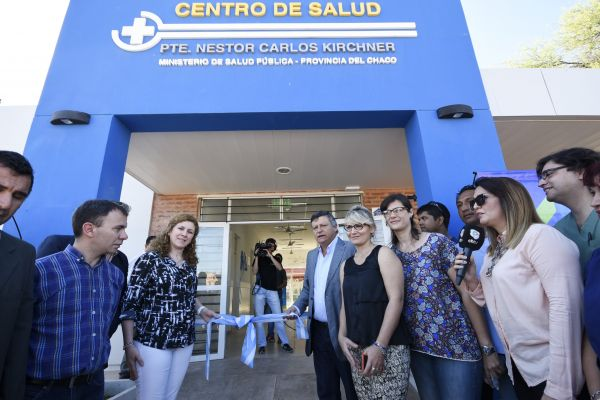 Peppo inauguró el centro de salud “Presidente Néstor Kirchner”